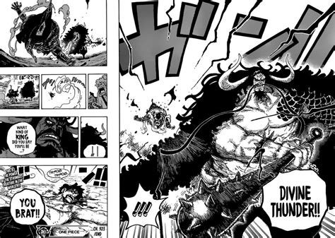 One Piece Manga Luffy Vs Kaido - Manga