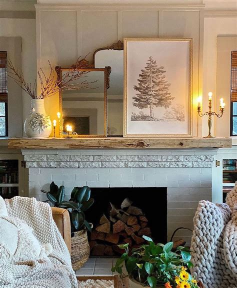 Cozy Winter Fireplace Decorating: Sunday Strolls & Scrolls - The Inspired Room