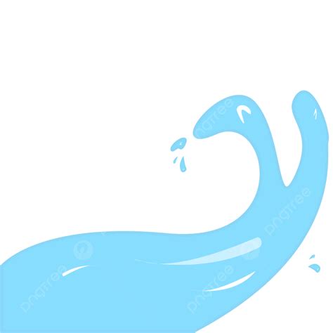 Water Wave Vector, Water Wave, Water, Splash PNG and Vector with ...