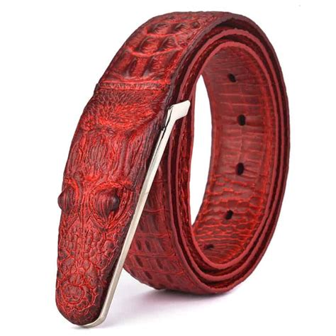 Luxurious Crocodile Imitation Leather Men’s Belt | sebastian7