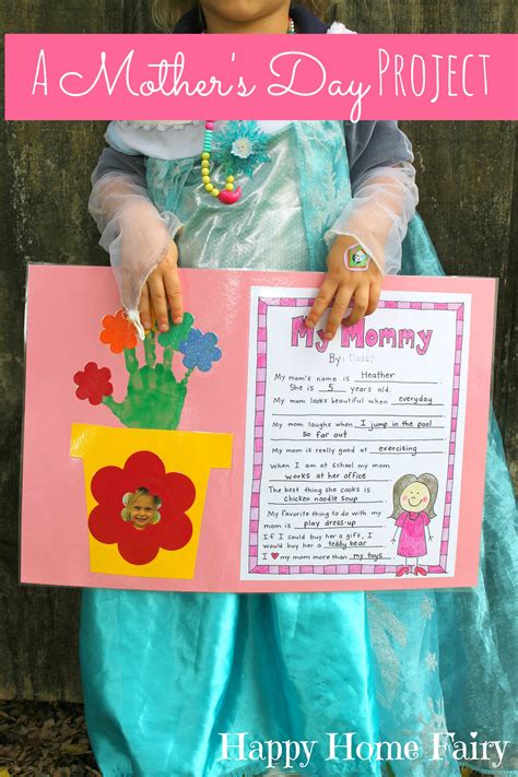 A Mother's Day Project - FREE Printable! - Happy Home Fairy