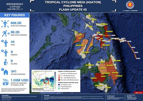 FLASH UPDATE: No. 02 – TROPICAL CYCLONE MEGI (Agaton), PHILIPPINES – 13 ...