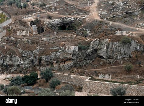 View of Valley of Hinnom the modern name for the biblical Gehenna or Stock Photo: 166419701 - Alamy