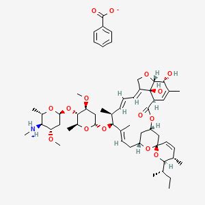 Emamectin benzoate | C56H81NO15 - PubChem