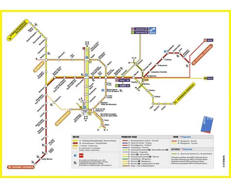 Maps of Brussels | Collection of maps of Brussels city | Belgium | Europe | Mapsland | Maps of ...