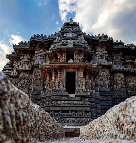 Hoysaleswara Temple at Halebidu, Karnataka. | Historical monuments, Indian temple architecture ...