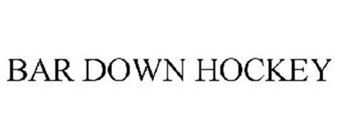 BAR DOWN HOCKEY Trademark of The Ink Doctor LLC. Serial Number: 77933870 :: Trademarkia Trademarks