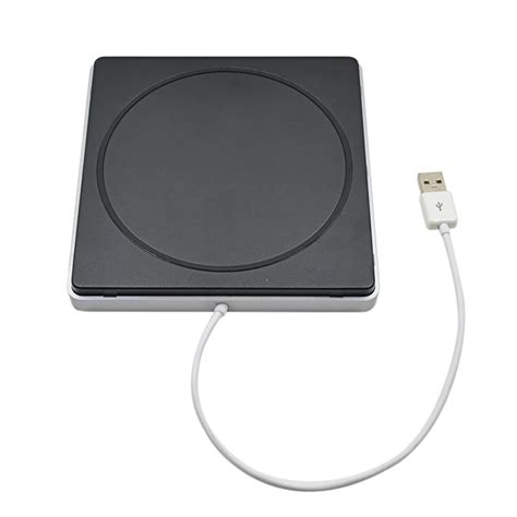 For Macbook Air Pro 13 15 External Superdrive USB 2.0 Enclosure CaseSlot in 9.5mm 12.7mm SATA ...