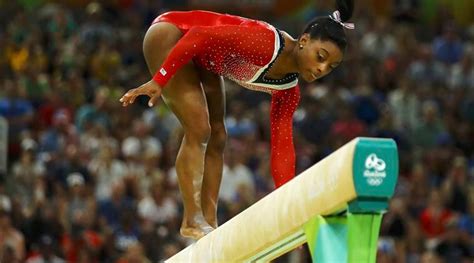 Olympic champion Simone Biles returns to gym with new coach Laurent ...