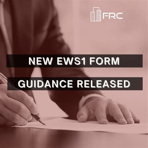 New EWS1 Form and Guidance Released