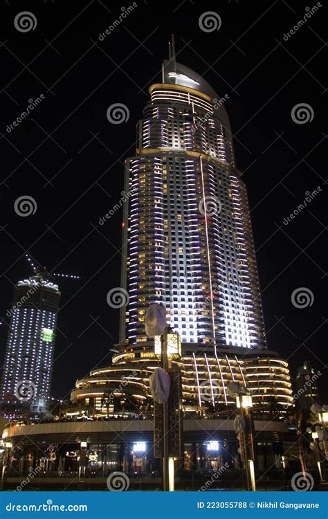 High Rise Building in Dubai Editorial Stock Photo - Image of architecture, dubai: 223055788