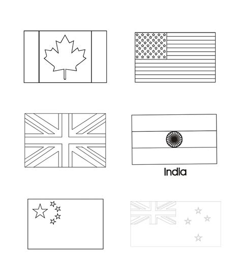 Cool Printables & 23+ Free Printable Flags To Color - Free Activities for Kids - Barbie | Train ...