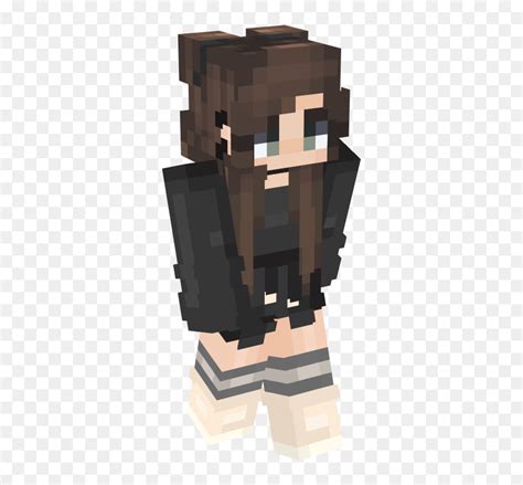 Aesthetic Girl Minecraft Skin, HD Png Download - vhv