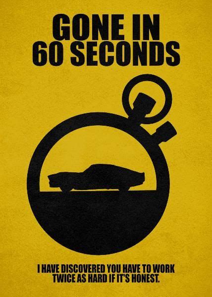 'Gone In 60 Seconds' Poster by Graphix | Displate | Gone in 60 seconds ...