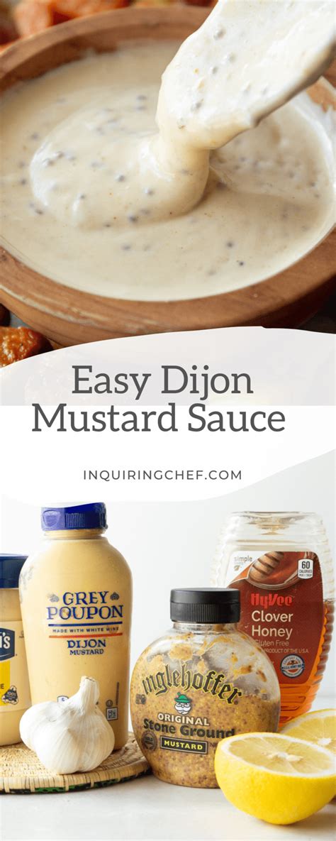 Dijon mustard sauce – Artofit