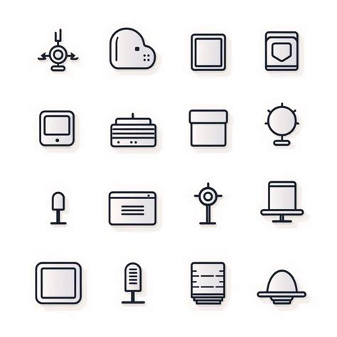 Aesthetic Minimalist Icon Sets Midjourney Prompt - promptsideas.com