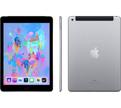 Buy APPLE 9.7" iPad Cellular - 128 GB, Space Grey (2018) | Free Delivery | Currys