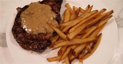 Steak with l'Entrecote Sauce