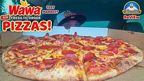 Wawa® Pepperoni Pizza Review! 🍕😍 | Wawa Selling PIZZA ...