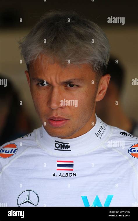 Baku, Azerbaijan. 28th Apr, 2023. BAKU, AZERBAIJAN, 28. April 2023; #23, Alexander Albon, THAI ...