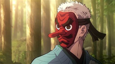 Why does Urokodaki wear a mask in Demon Slayer?