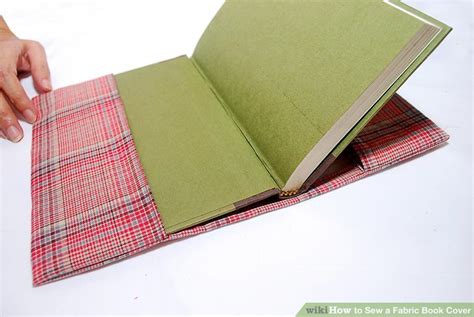 How to Sew a Fabric Book Cover: 9 Steps (with Pictures) - wikiHow