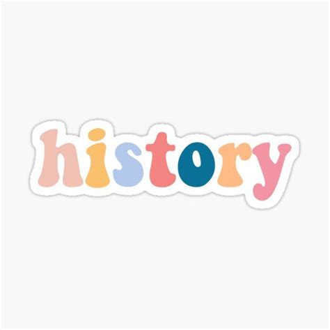 History Stickers for Sale | Science stickers, Scrapbook stickers ...