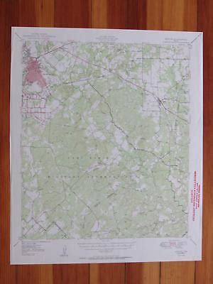 Zephyr Texas 1950 Original Vintage USGS Topo Map | eBay