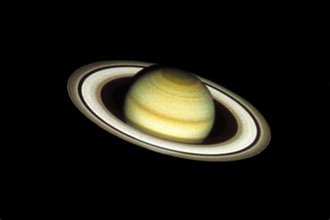 Saturn's rings are about to disappear