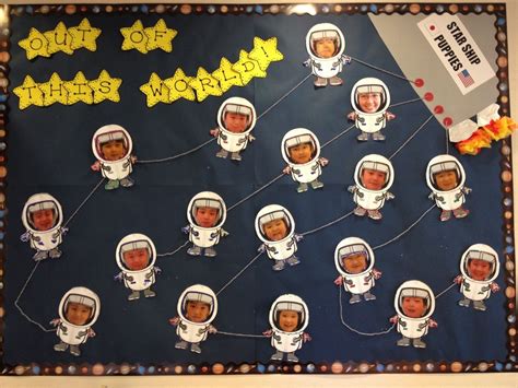 Door decorations classroom, Space classroom, Space theme classroom