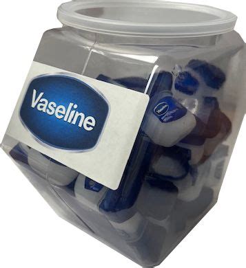 Vaseline Mini Jar 5.5g 48/ct Jar Imported-No UPC Code - Travel Neccesities