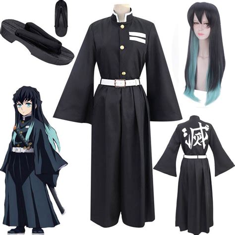 Demon Slayer Kimetsu No Yaiba Muichiro Tokitou Cosplay Costume | Images ...