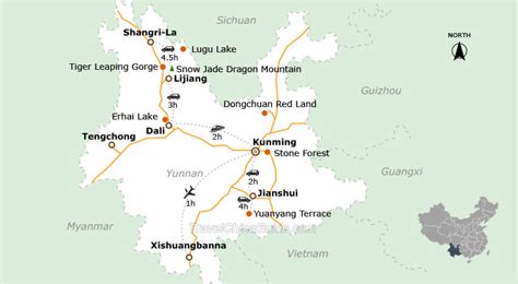 Yunnan Tours, No Shops Private Travel Packages to Kunming, Lijiang