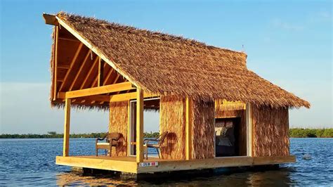 You Can Stay In A Relaxing Florida Airbnb That's A Floating Tiki Hut