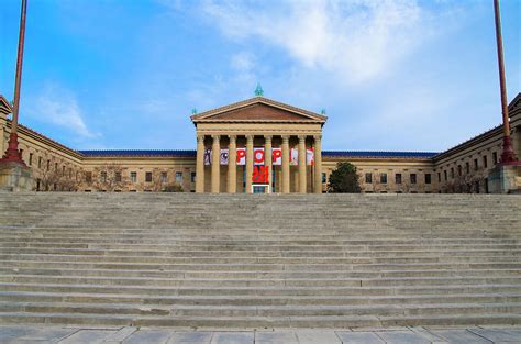 Philadelphia - The Rocky Steps Photograph by Bill Cannon - Pixels