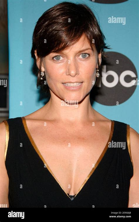 Actress Carey Lowell arrives at the premiere of the ABC series 'Six ...