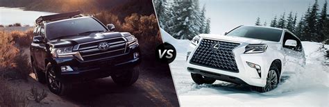 2020 Toyota Land Cruiser vs 2020 Lexus GX460