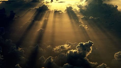 Sun through clouds shining wallpapers nature art | Natura, Nuvole, Eventi