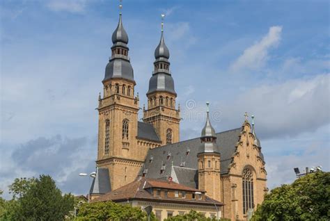 The Speyer Old Town, Rhein River Valley. Germany Stock Image - Image of religion, river: 150216117