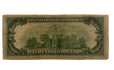 1934 D One Hundred Dollar Bill Antique 100 Dollar Bill Federal Reserve Note - Etsy