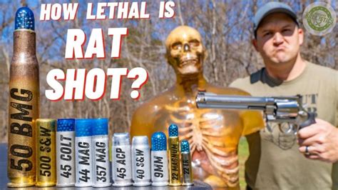 How Lethal Is Rat Shot ??? 🐀 - The Reloaders Network