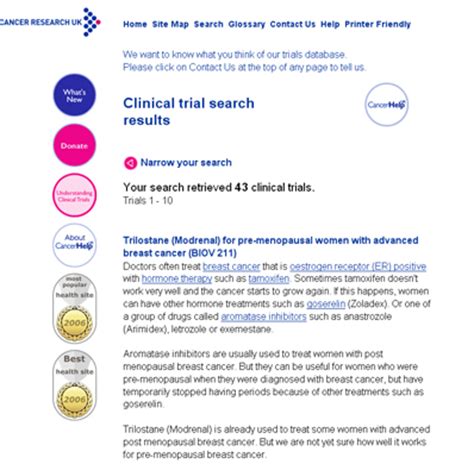 Learning about Clinical Trials - The importance of viewpoint - Whitney Interactive Design