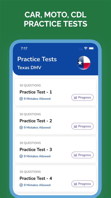 Texas DMV Driving License Test para iPhone - Descargar