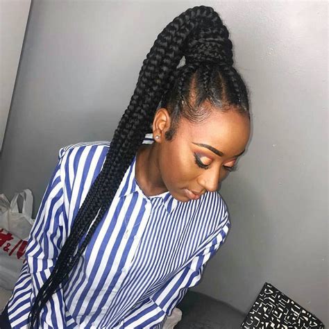 Ghana Braids Popular Braids 2021 / Proof that waist length braids are more popular than ever.