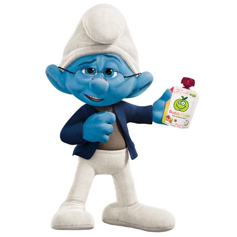 Narrator Smurf PNG Image (With images) | Smurfs, Smurfette, Smurfs movie