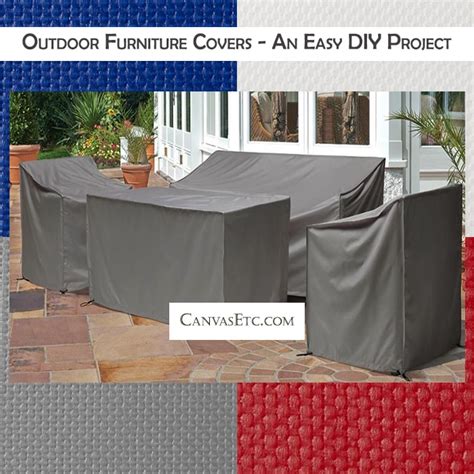 Outdoor Furniture Covers - An Easy DIY Project | Canvas ETC