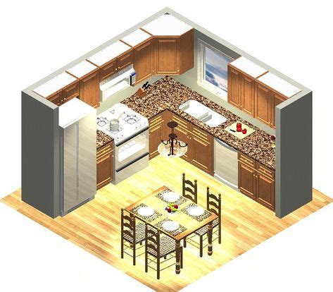 11 Best 8x10 kitchen layout images | Kitchen layout, Kitchen design ...