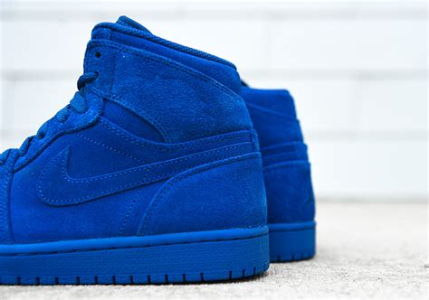 Air Jordan 1 Retro High "Blue Suede" - Air Jordans, Release Dates ...