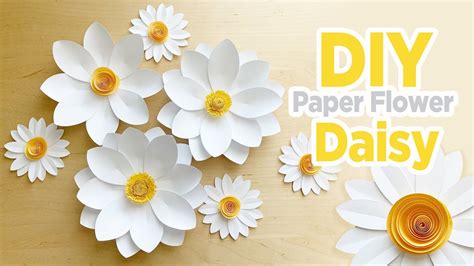 Giant Daisy Paper Flower Template | Best Flower Site