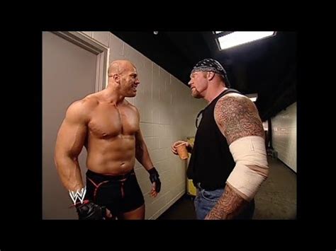 The Undertaker finds Nathan Jones backstage! 03/27/2003 - YouTube